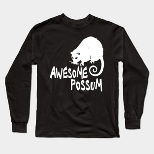 Awesome Possum Long Sleeve T-Shirt